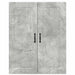 Dulap suspendat de bucătărie Gri din beton 80 x 31 x 100 cm - WALTI WALTI