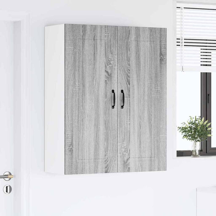Dulap suspendat de bucătărie cu ușă Gri Sonoma 80 x 31 x 100 cm - WALTI WALTI
