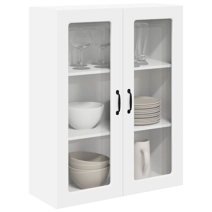 Dulap suspendat de bucătărie Alb 80 x 31 x 100 cm Lemn compozit - WALTI WALTI