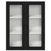 Dulap suspendat de bucătărie cu raft Negru 80 x 31 x 100 cm - WALTI WALTI