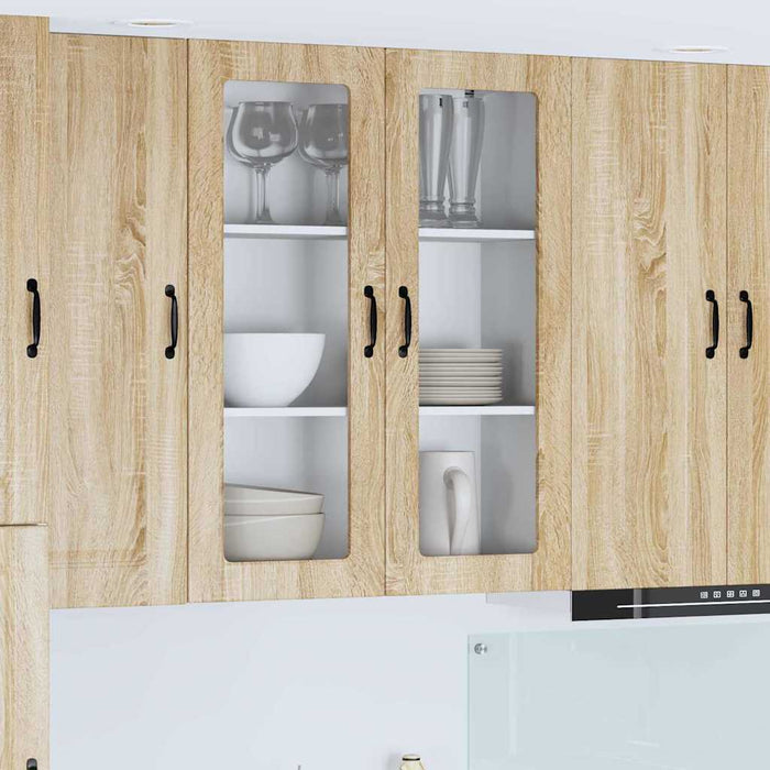 Dulap suspendat de bucătărie Stejar Sonoma 80 x 31 x 100 cm - WALTI WALTI