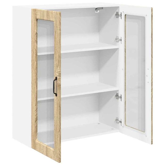 Dulap suspendat de bucătărie Stejar Sonoma 80 x 31 x 100 cm - WALTI WALTI