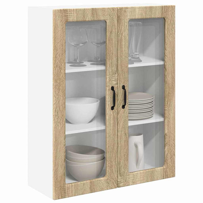 Dulap suspendat de bucătărie Stejar Sonoma 80 x 31 x 100 cm - WALTI WALTI