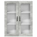 Dulap suspendat de bucătărie Gri din beton 80 x 31 x 100 cm - WALTI WALTI