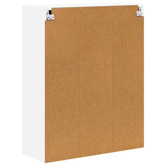 Dulap suspendat de bucătărie cu ușă Alb lucios 80 x 31 x 100 cm - WALTI WALTI