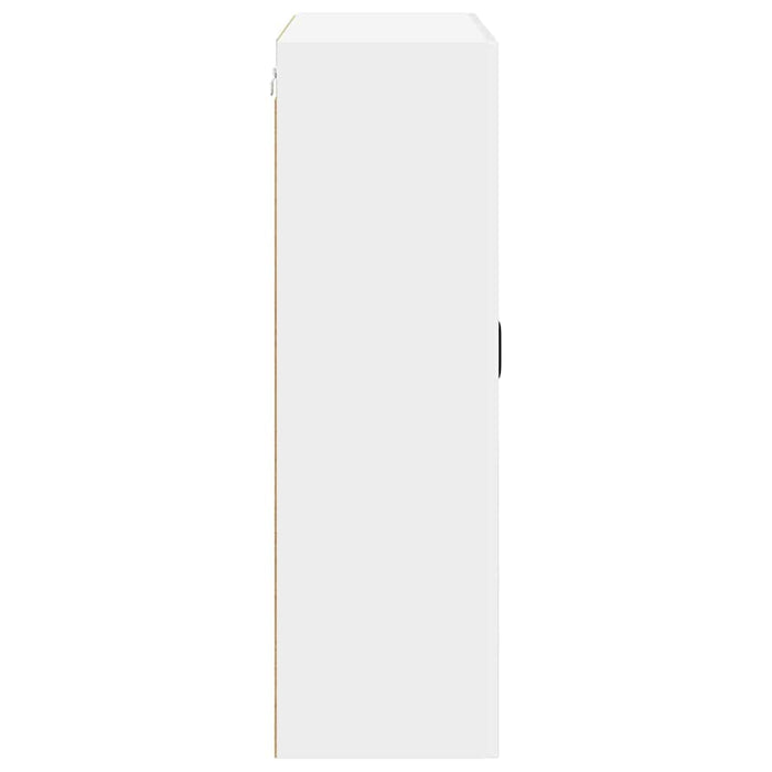 Dulap suspendat de bucătărie cu ușă Alb lucios 80 x 31 x 100 cm - WALTI WALTI