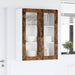 Dulap suspendat de bucătărie Stejar fumuriu 80 x 31 x 100 cm - WALTI WALTI