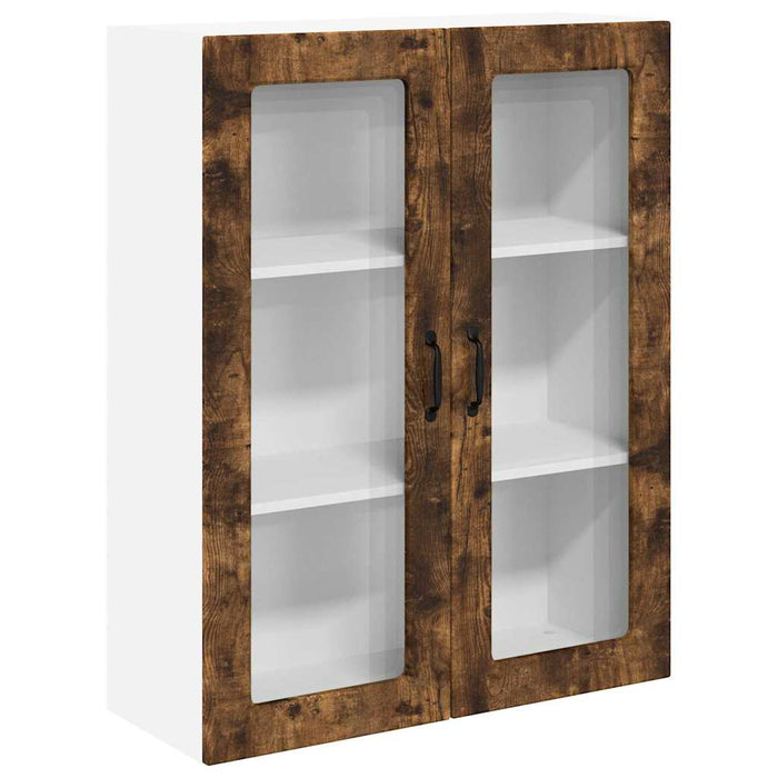 Dulap suspendat de bucătărie Stejar fumuriu 80 x 31 x 100 cm - WALTI WALTI