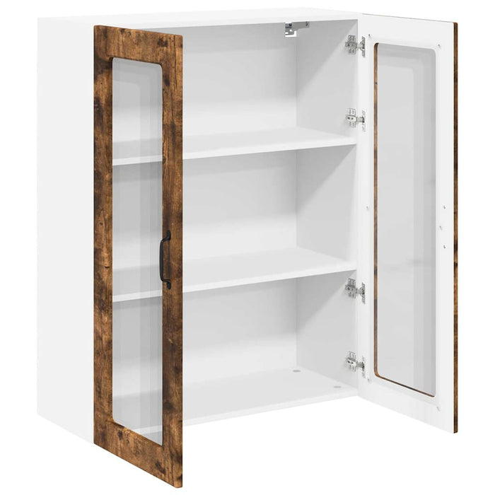 Dulap suspendat de bucătărie Stejar fumuriu 80 x 31 x 100 cm - WALTI WALTI