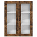 Dulap suspendat de bucătărie Stejar fumuriu 80 x 31 x 100 cm - WALTI WALTI