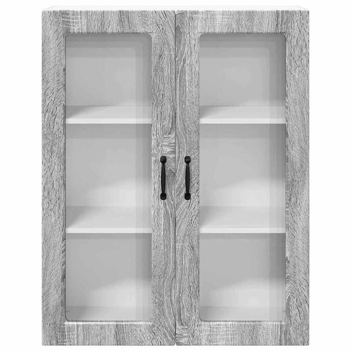 Dulap suspendat de bucătărie cu ușă Gri Sonoma 80 x 31 x 100 cm - WALTI WALTI