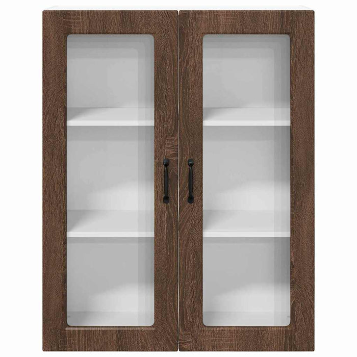 Dulap suspendat de bucătărie Stejar închis 80 x 31 x 100 cm - WALTI WALTI