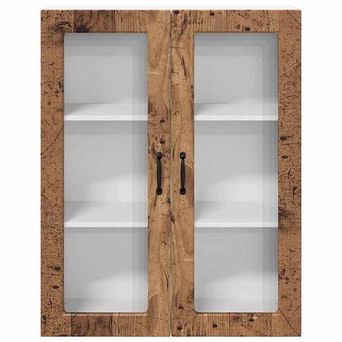 Dulap suspendat de bucătărie cu ușă Lemn Vechi 80 x 31 x 100 cm - WALTI WALTI
