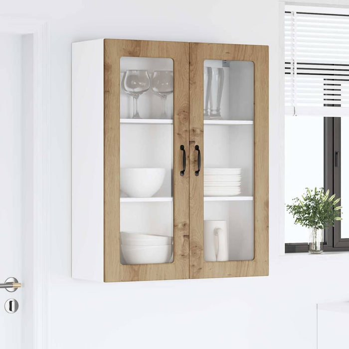 Dulap suspendat de bucătărie Stejar Artizanal 80 x 31 x 100 cm - WALTI WALTI