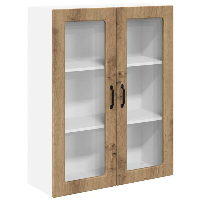 Dulap suspendat de bucătărie Stejar Artizanal 80 x 31 x 100 cm - WALTI WALTI