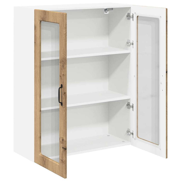 Dulap suspendat de bucătărie Stejar Artizanal 80 x 31 x 100 cm - WALTI WALTI