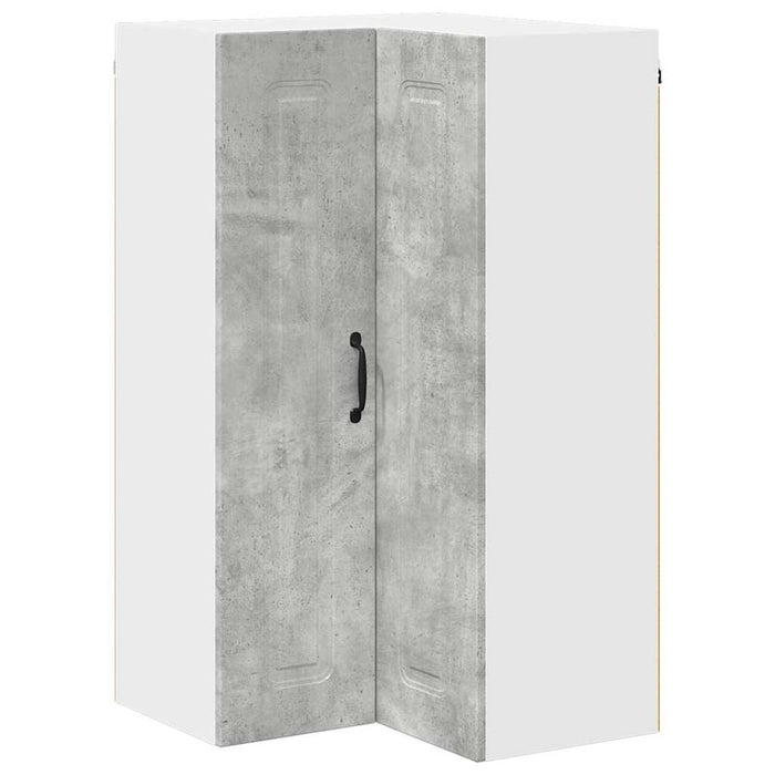 Dulap suspendat de bucătărie Gri din beton 57 x 57 x 100 cm - WALTI WALTI