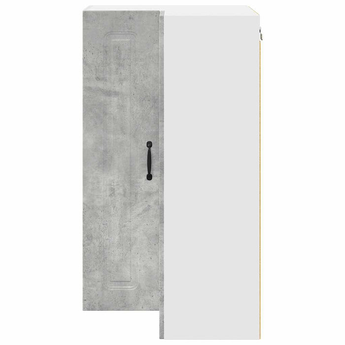 Dulap suspendat de bucătărie Gri din beton 57 x 57 x 100 cm - WALTI WALTI