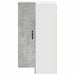 Dulap suspendat de bucătărie Gri din beton 57 x 57 x 100 cm - WALTI WALTI