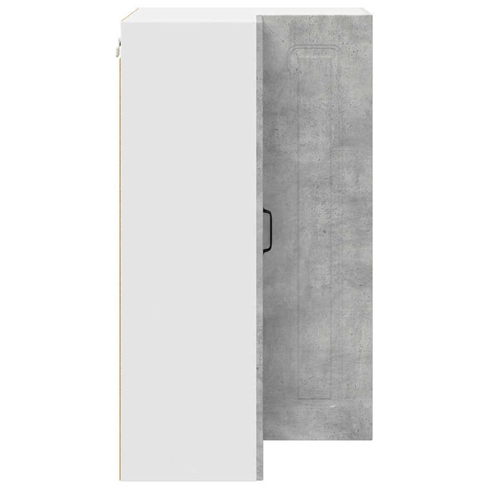 Dulap suspendat de bucătărie Gri din beton 57 x 57 x 100 cm - WALTI WALTI