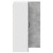 Dulap suspendat de bucătărie Gri din beton 57 x 57 x 100 cm - WALTI WALTI
