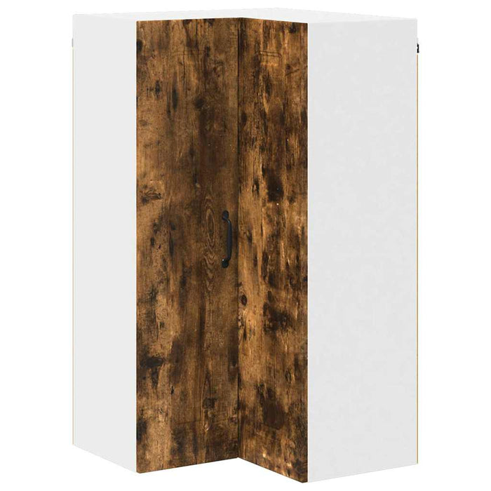 Dulap suspendat de bucătărie Stejar fumuriu 57 x 57 x 100 cm - WALTI WALTI