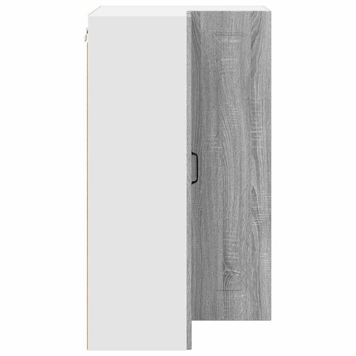 Dulap suspendat de bucătărie cu ușă Gri Sonoma 57 x 57 x 100 cm - WALTI WALTI