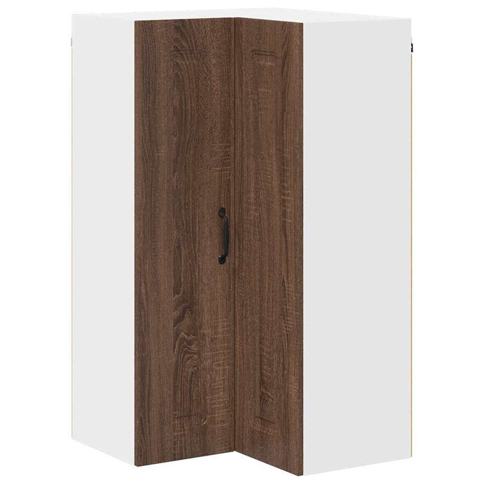 Dulap suspendat de bucătărie Stejar închis 57 x 57 x 100 cm - WALTI WALTI