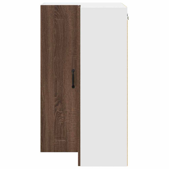 Dulap suspendat de bucătărie Stejar închis 57 x 57 x 100 cm - WALTI WALTI