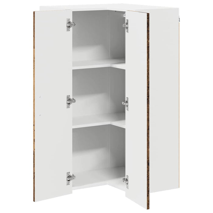 Dulap suspendat de bucătărie cu ușă Lemn Vechi 57 x 57 x 100 cm - WALTI WALTI