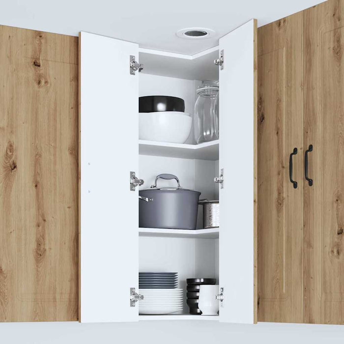 Dulap suspendat de bucătărie Stejar Artizanal 57 x 57 x 100 cm - WALTI WALTI