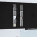Dulap suspendat de bucătărie cu raft Negru 60 x 31 x 100 cm - WALTI WALTI