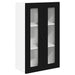 Dulap suspendat de bucătărie cu raft Negru 60 x 31 x 100 cm - WALTI WALTI