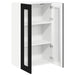 Dulap suspendat de bucătărie cu raft Negru 60 x 31 x 100 cm - WALTI WALTI