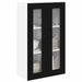 Dulap suspendat de bucătărie cu raft Negru 60 x 31 x 100 cm - WALTI WALTI