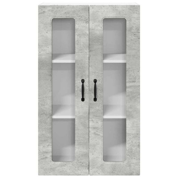 Dulap suspendat de bucătărie Gri din beton 60 x 31 x 100 cm - WALTI WALTI