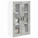 Dulap suspendat de bucătărie Gri din beton 60 x 31 x 100 cm - WALTI WALTI