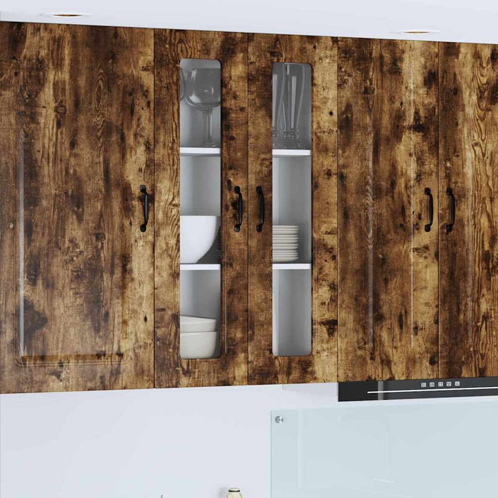 Dulap suspendat de bucătărie Stejar fumuriu 60 x 31 x 100 cm - WALTI WALTI