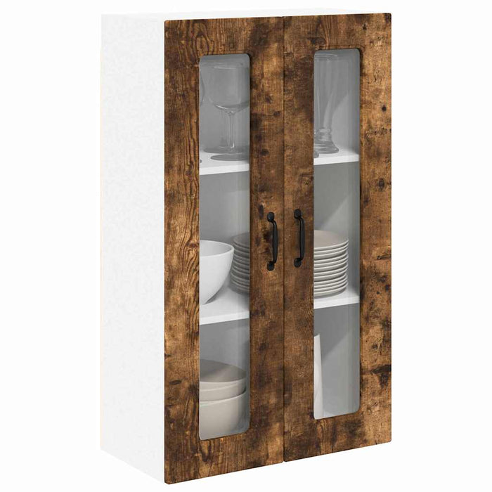 Dulap suspendat de bucătărie Stejar fumuriu 60 x 31 x 100 cm - WALTI WALTI
