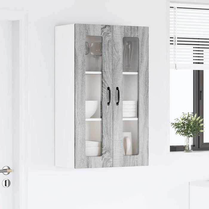 Dulap suspendat de bucătărie cu ușă Gri Sonoma 60 x 31 x 100 cm - WALTI WALTI