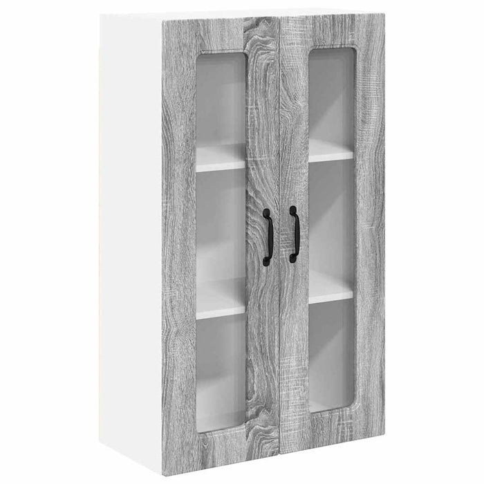 Dulap suspendat de bucătărie cu ușă Gri Sonoma 60 x 31 x 100 cm - WALTI WALTI