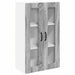 Dulap suspendat de bucătărie cu ușă Gri Sonoma 60 x 31 x 100 cm - WALTI WALTI
