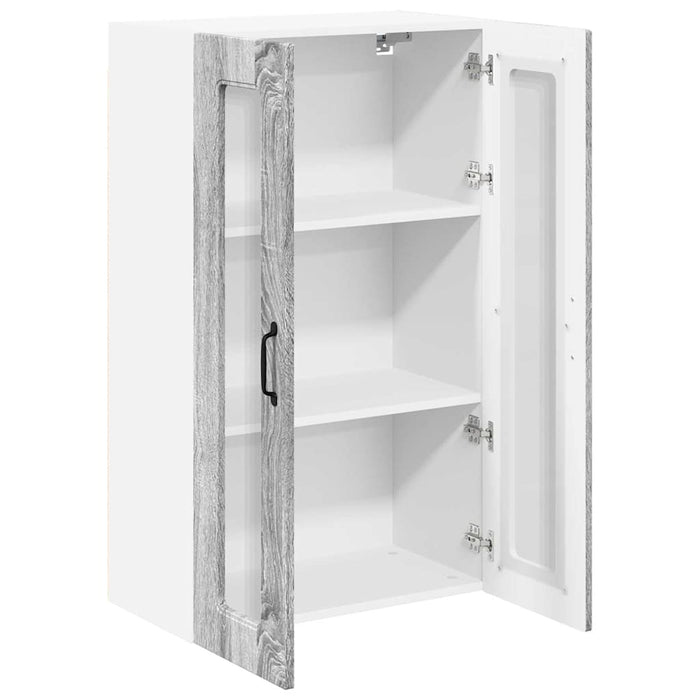 Dulap suspendat de bucătărie cu ușă Gri Sonoma 60 x 31 x 100 cm - WALTI WALTI