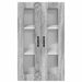 Dulap suspendat de bucătărie cu ușă Gri Sonoma 60 x 31 x 100 cm - WALTI WALTI