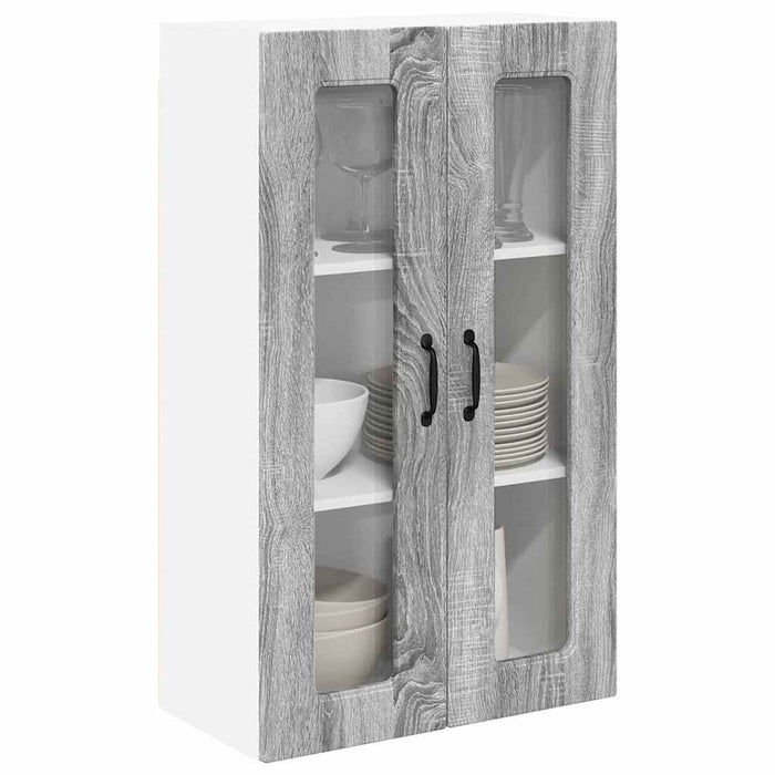 Dulap suspendat de bucătărie cu ușă Gri Sonoma 60 x 31 x 100 cm - WALTI WALTI