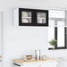 Dulap de bucătărie 2 pcs Negru 40 x 31 x 40 cm Lemn compozit - WALTI WALTI