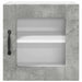Dulap de bucătărie cu raft 2 pcs Gri din beton 40 x 31 x 40 cm - WALTI WALTI