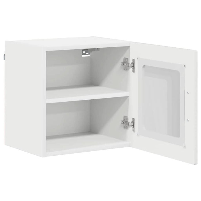 Dulap de bucătărie cu raft 2 pcs Alb lucios 40 x 31 x 40 cm - WALTI WALTI