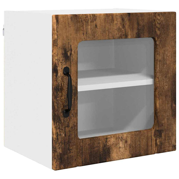 Dulap de bucătărie cu raft 2 pcs Stejar fumuriu 40 x 31 x 40 cm - WALTI WALTI