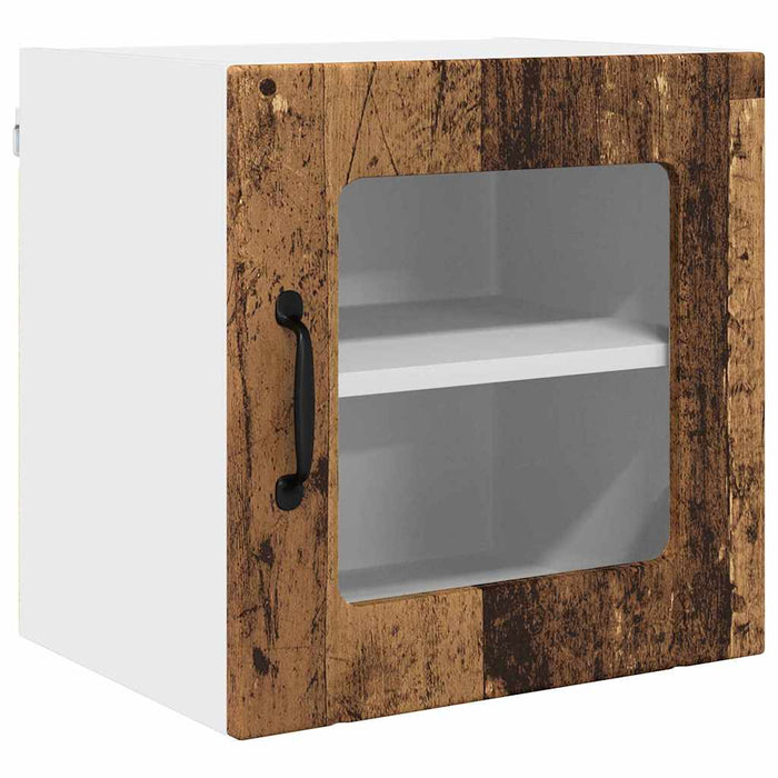 Dulap de bucătărie cu raft 2 pcs Lemn Vechi 40 x 31 x 40 cm - WALTI WALTI